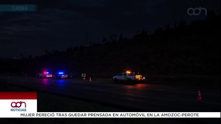 Mujer muere prensada tras brutal choque en la auto