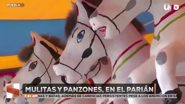 Mulitas y panzones llenan de color el barrio del Artista