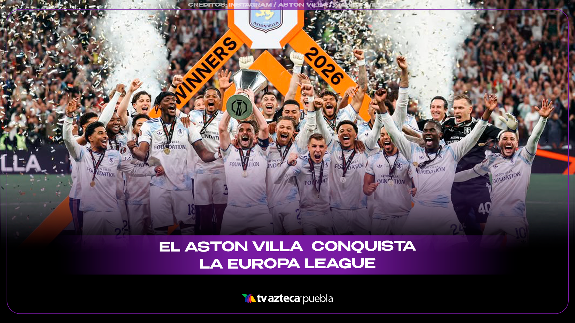 Aston Villa F.C. conquista la UEFA Europa League 2026 en una noche histórica
