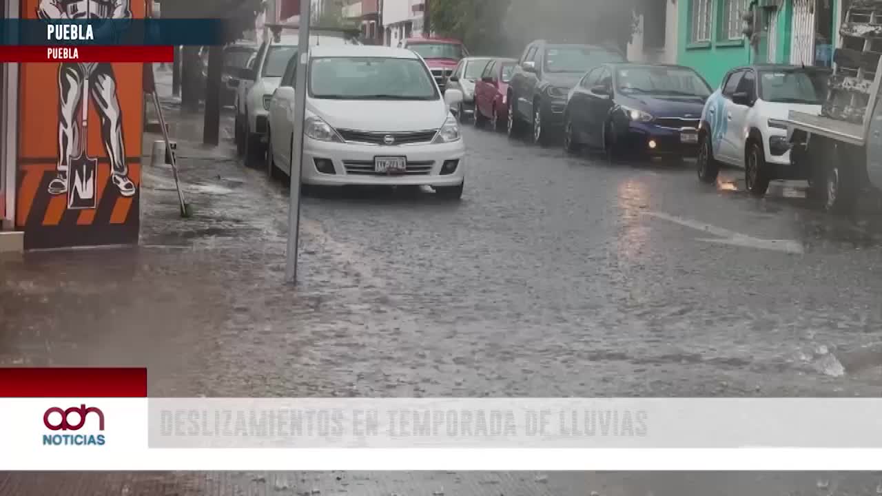 Lluvias y ráfagas de viento provocan deslaves