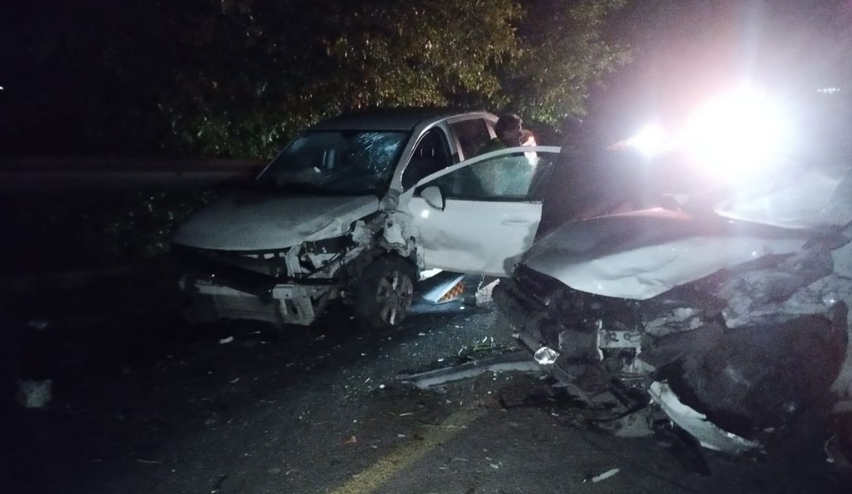 VIDEO: Choque deja al menos dos heridos en la autopista Pueb