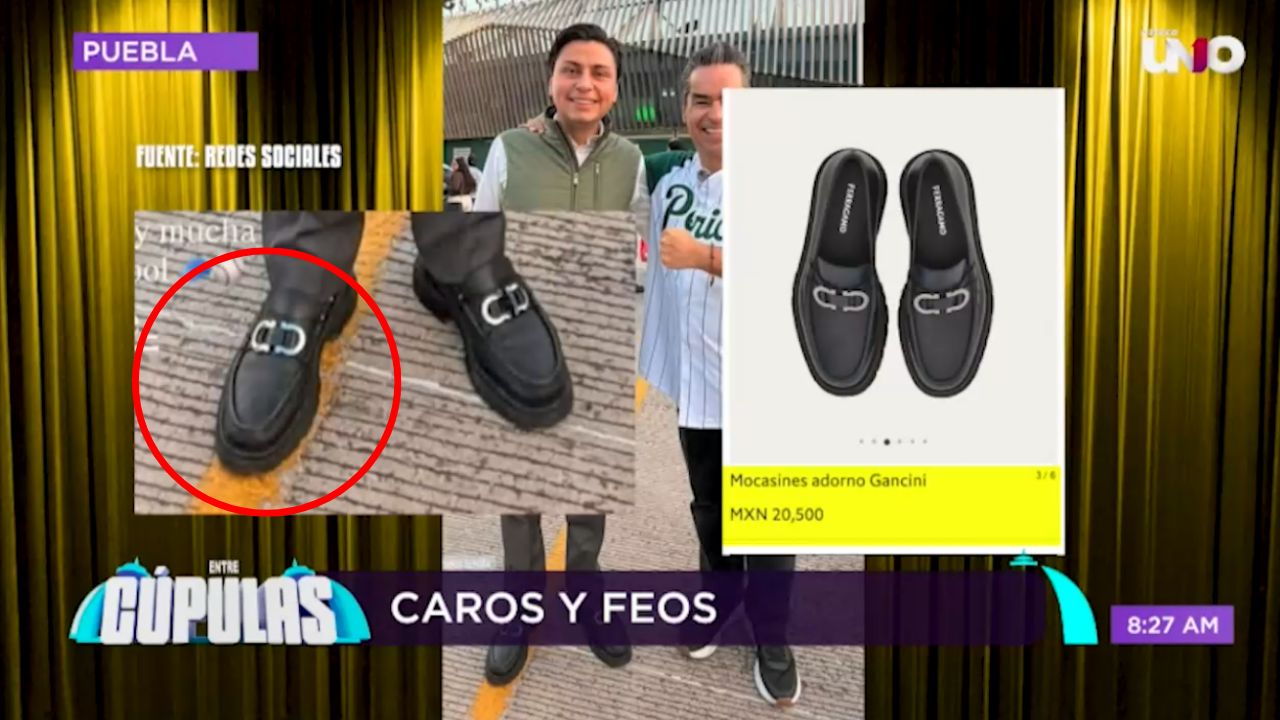 Sátira Cupulosa: Secretario particular de Alejandro Armenta, José Ernesto Conde Montañas desobedeció a su patrón y prefirió copiar el estilo a García Parra y presumiendo lujosos zapatos de más de 20 mil pesos