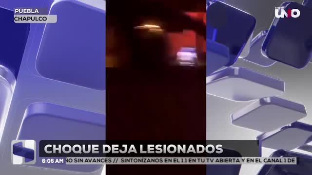 Accidente en la Tehuacán-Orizaba deja lesionados en Chapulco