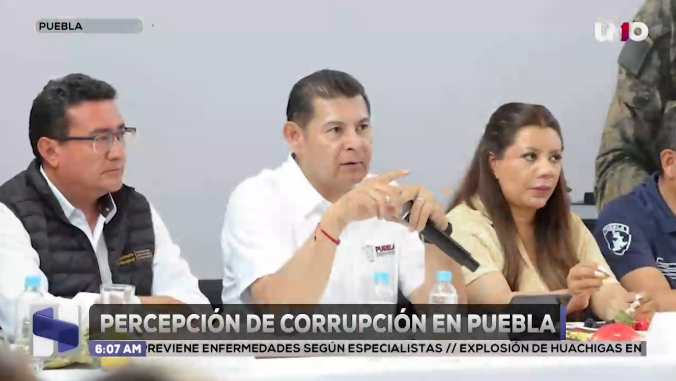 Corrupción sin freno en Puebla: 87.7% percibe prác