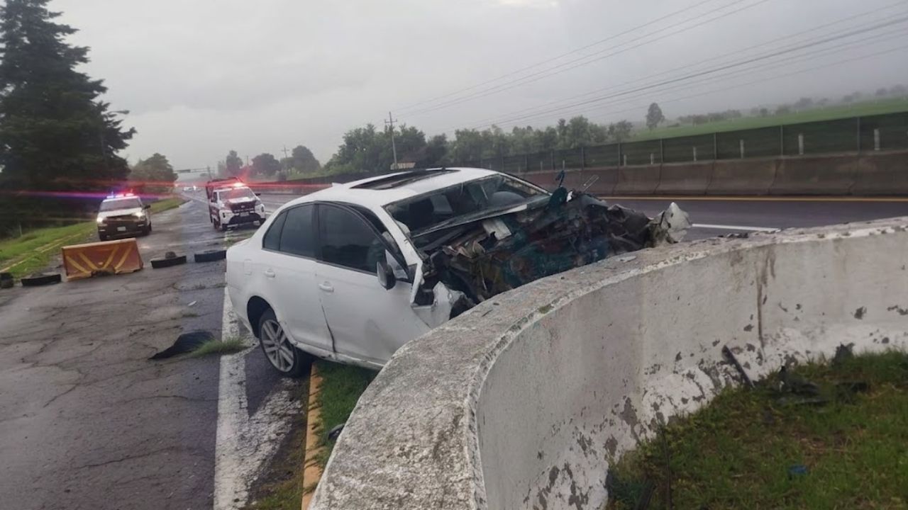 Conductor murió tras accidente en la carretera Apizaco-Huama