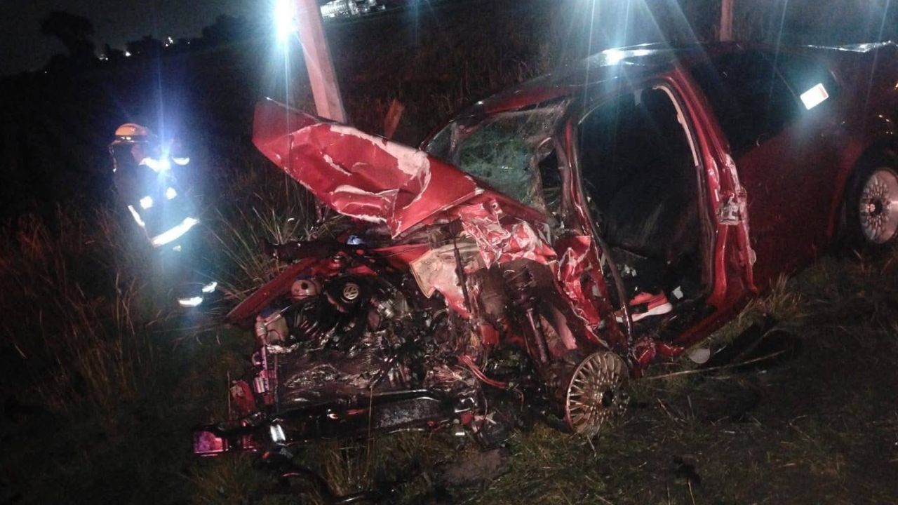 FOTOS SENSIBLES: Carambola fatal y múltiples heridos en Bulevar Aeropuerto en Huejotzingo