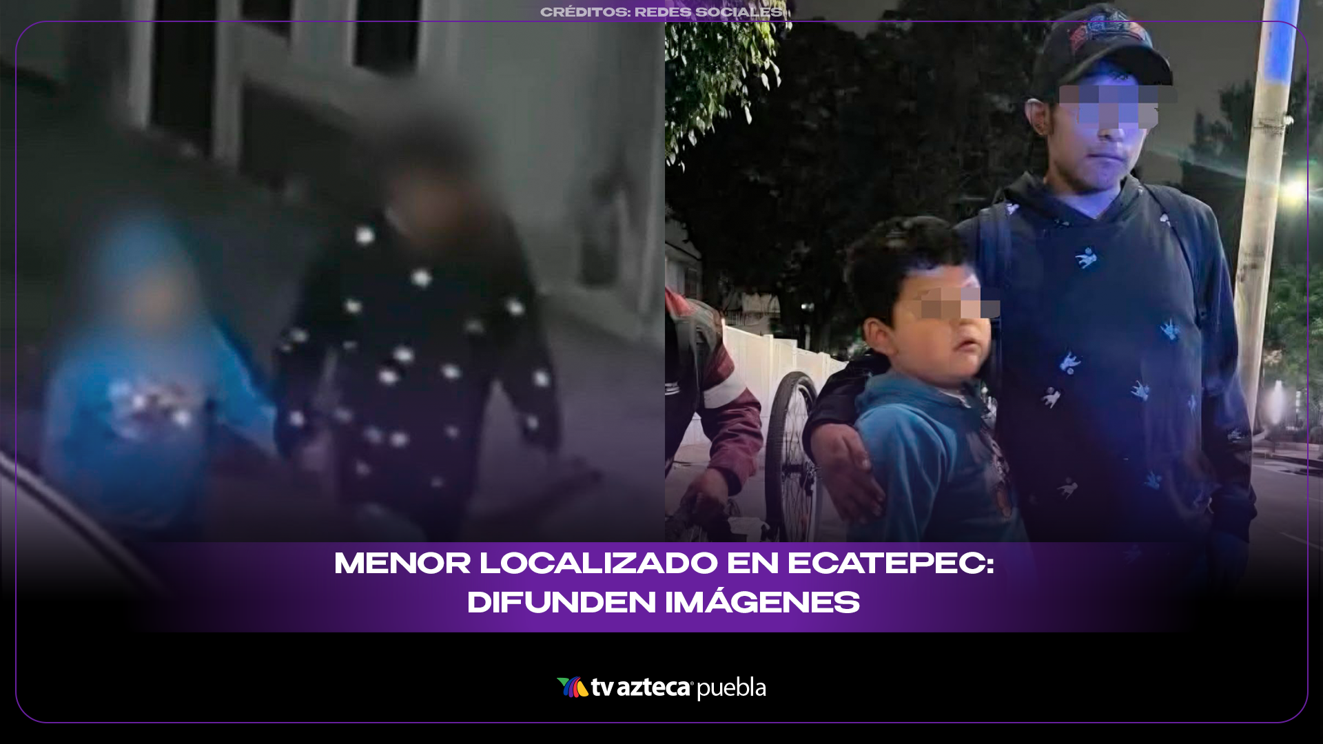 Localizan a menor tras intensa búsqueda en Ecatepe