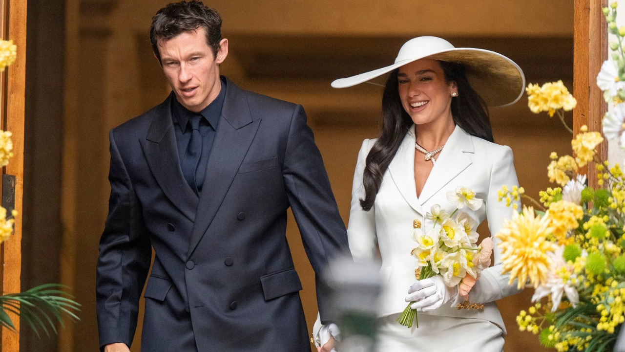 Callum Pasio Dua Lipa y Callum Turner se casan por lo civil en Londres; preparan ...