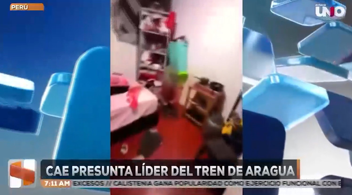 Cae en Perú presunta líder del Tren de Aragua
