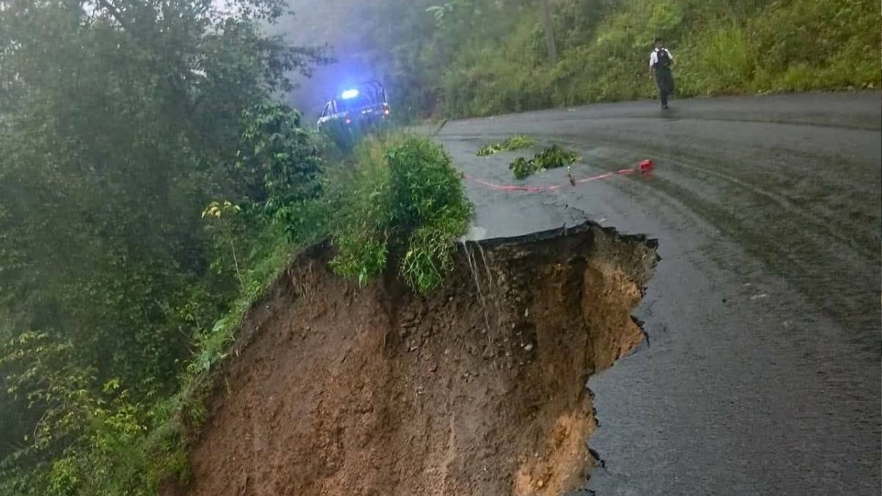 Paso de tormenta tropical ´Boris´ deja múltiples derrumbes y