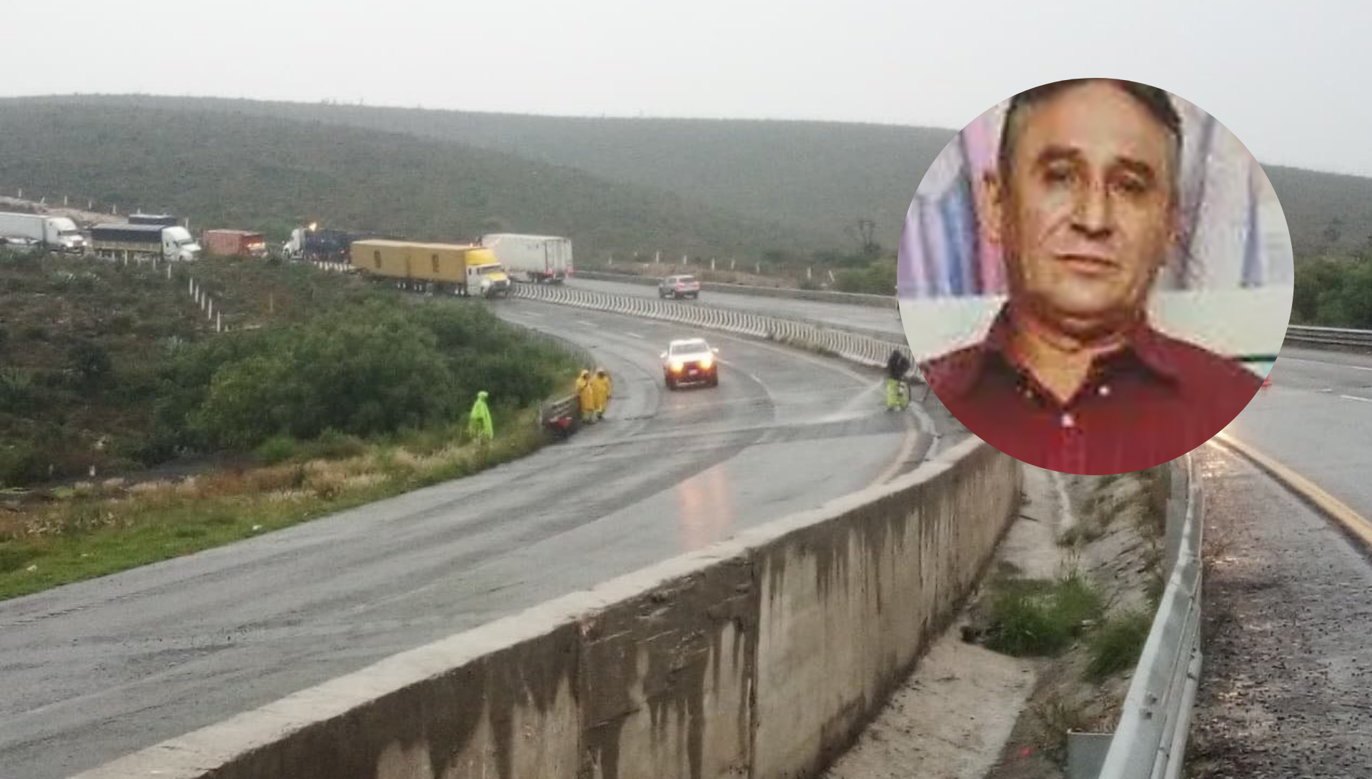 Reportan a José Javier Sánchez, conductor de tráiler, como desaparecido en la autopista Puebla-Orizaba