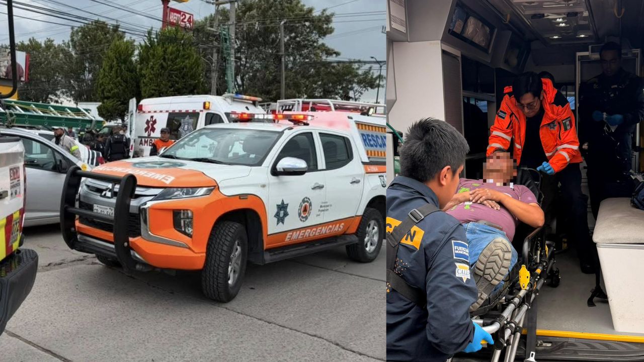Trabajador sufre descarga eléctrica en San Pablo Xochimehuacan HOY miércoles