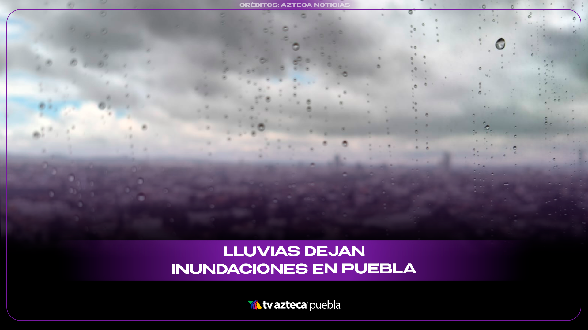 Lluvias generan encharcamientos y caos vial en Puebla