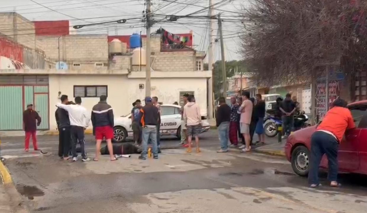 Presunto ladrón fue detenido y golpeado por vecinos en la colonia Miguel Hidalgo