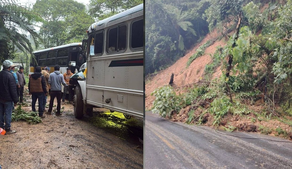 VIDEO: Deslaves en Sierra Negra de Puebla dejan a 