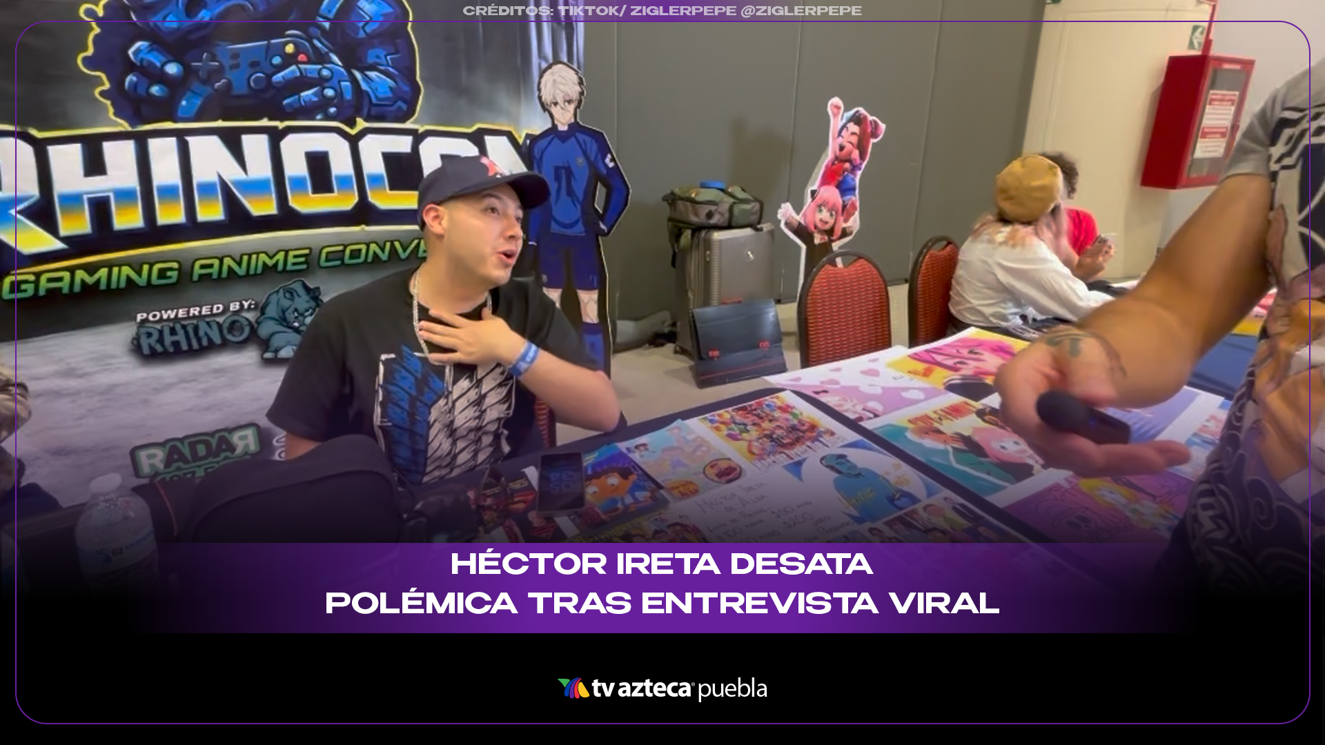 Actor de doblaje desata polémica tras viralizarse momento en convención
