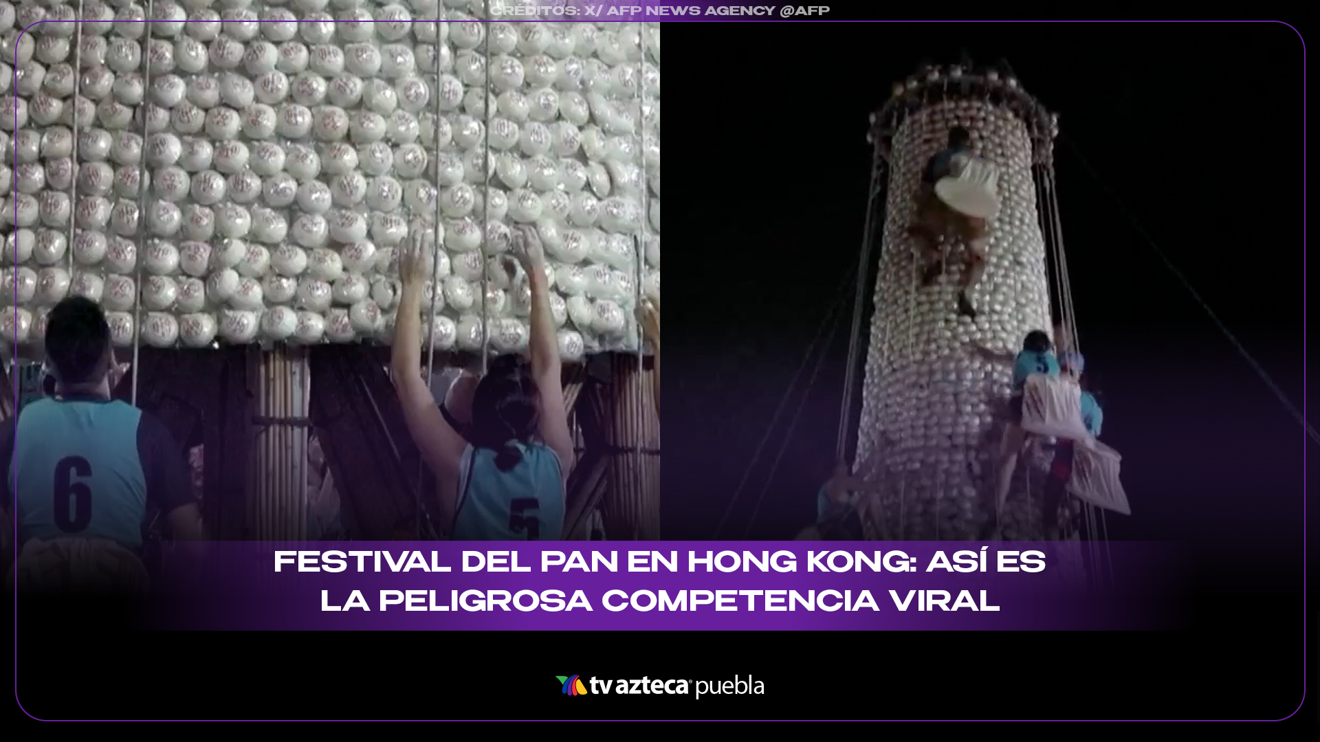 Festival del Pan en Hong Kong: así es la peligrosa competencia que se volvió viral