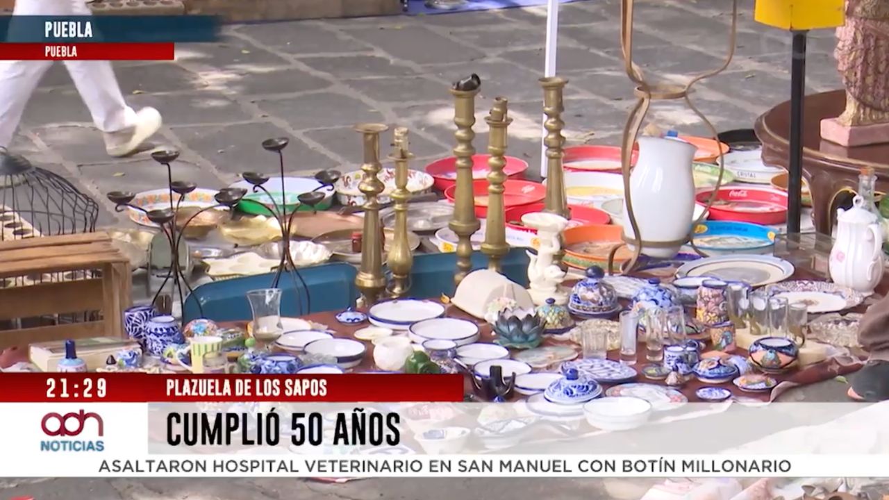 Plazuela de los Sapos cumplió 50 años en Puebla: así lo cele
