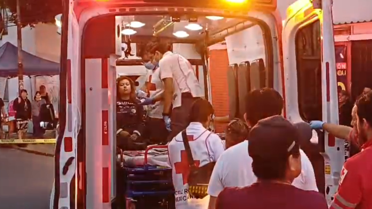 VIDEO: Accidente en avenida Vicente Guerrero de Pu