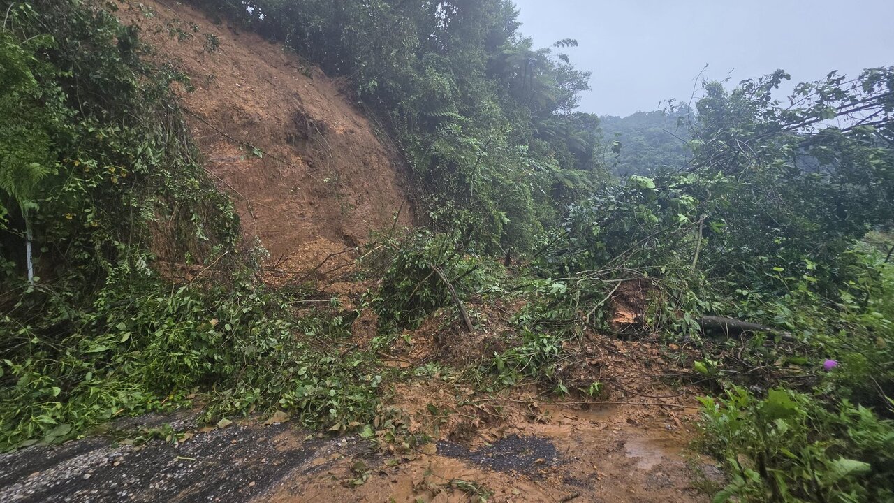 IMÁGENES: Destrozos en la Sierra Norte por fuertes lluvias: 