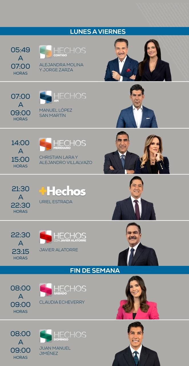 Carta de programación