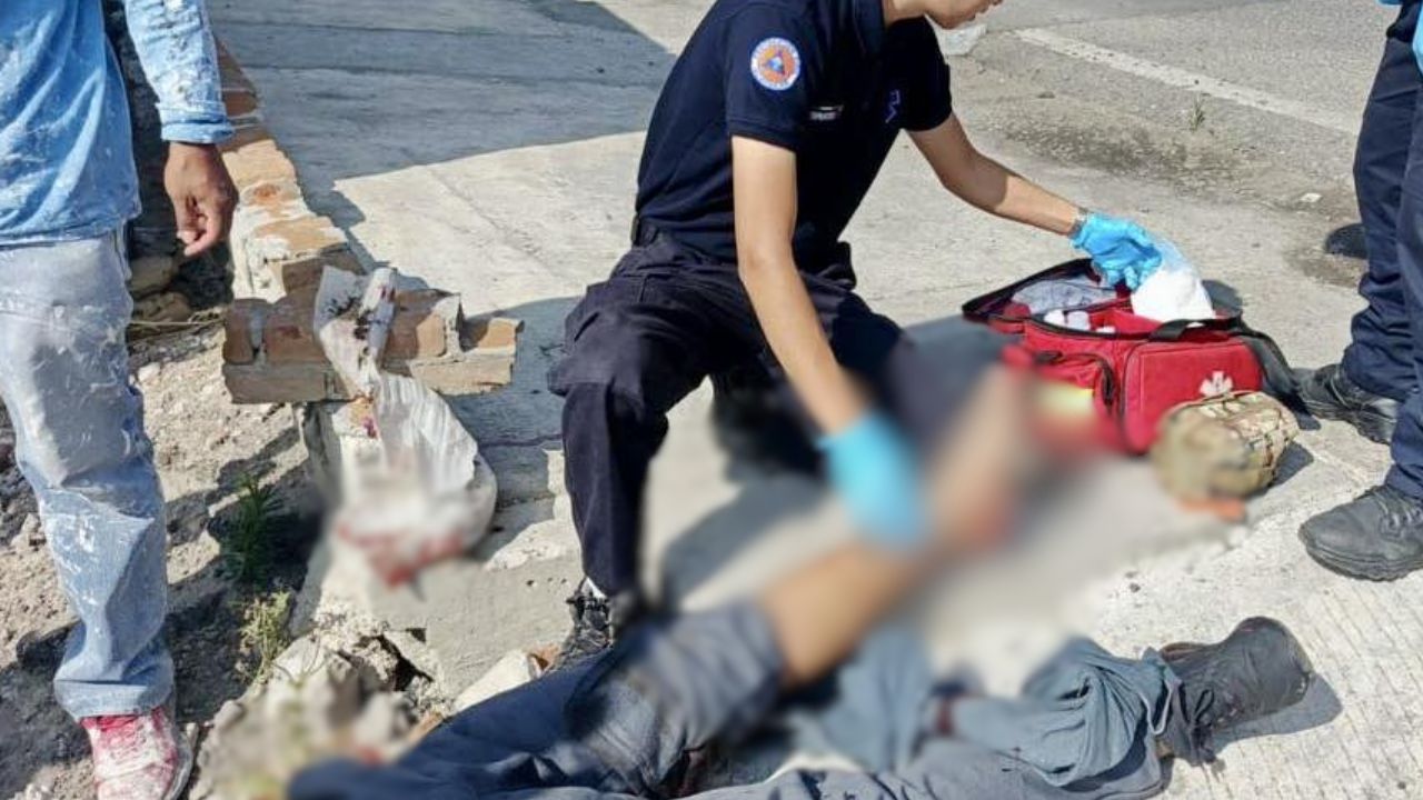 Discusión vial termina en detonaciones en Lomas de Angelópolis; ciclista resulta herido