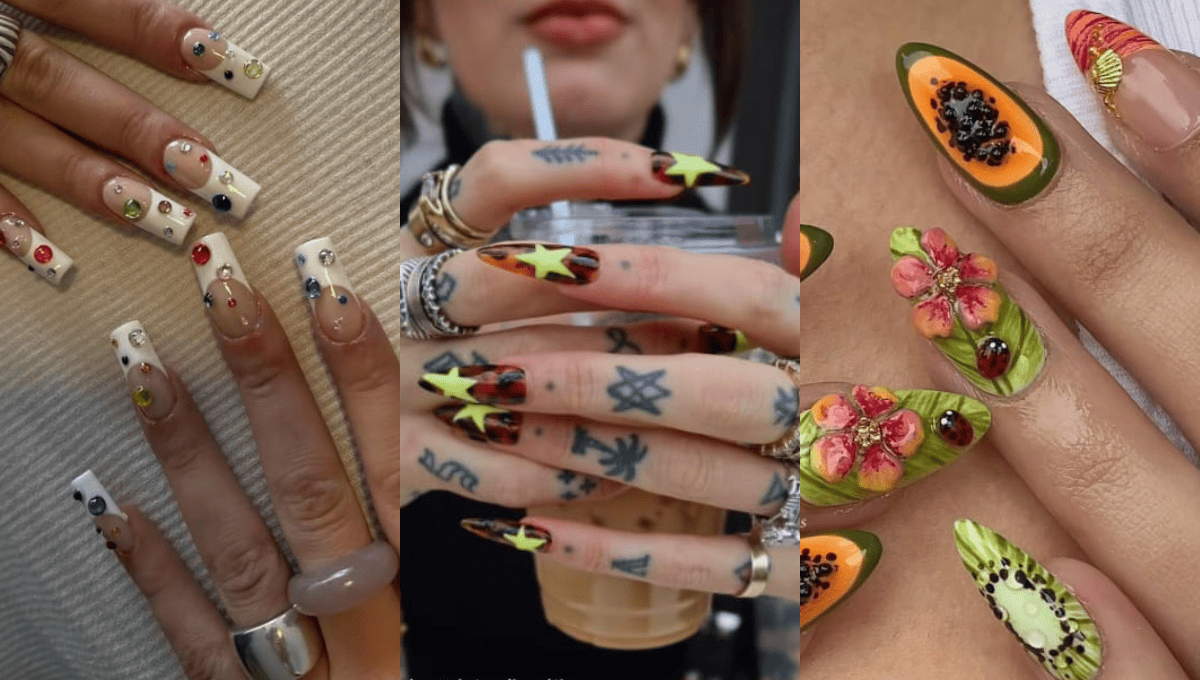 ‘Funky Nails' para quienes no temen ser el centro de atención