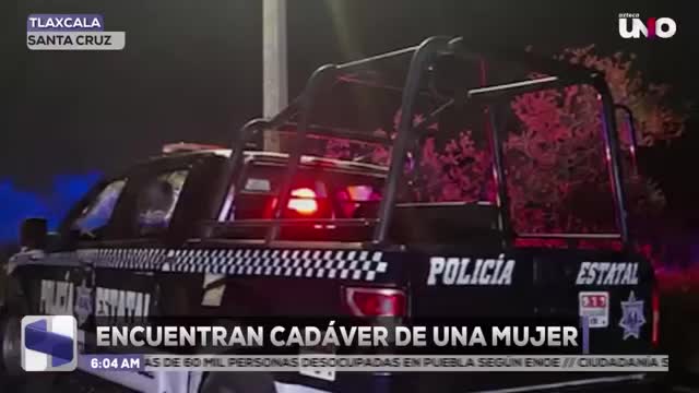 Localizan a mujer sin vida en camino de terracería en Tlaxcala