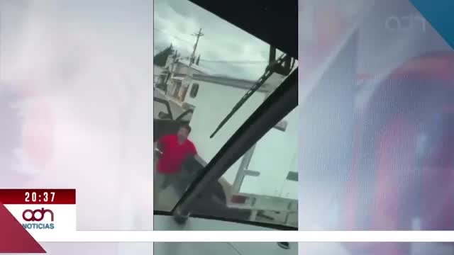 Percance vial se convierte en agresión en la 14 su