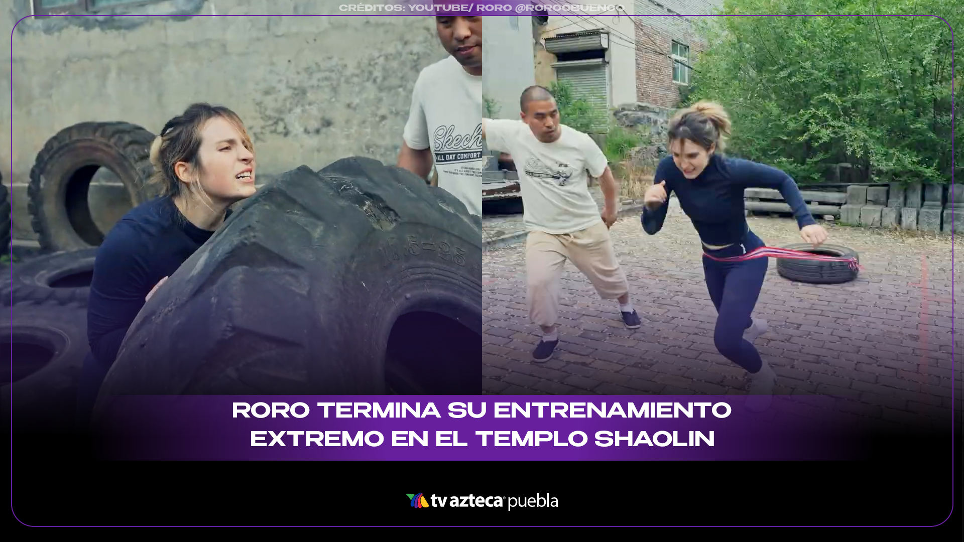 Roro termina su entrenamiento extremo en el templo Shaolin antes de La Velada VI