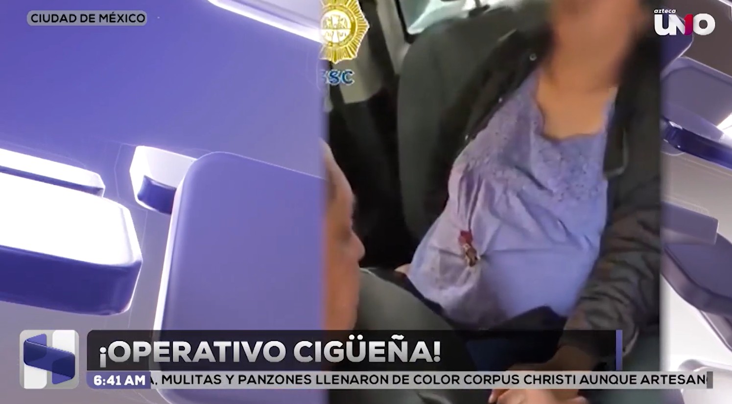 ¡Operativo cigüeña! Mujer de 26 años entra en trabajo de parto en vía pública