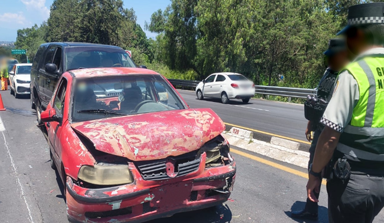 ¡Tome sus precauciones! Se registra cierre en la carretera México-Puebla HOY