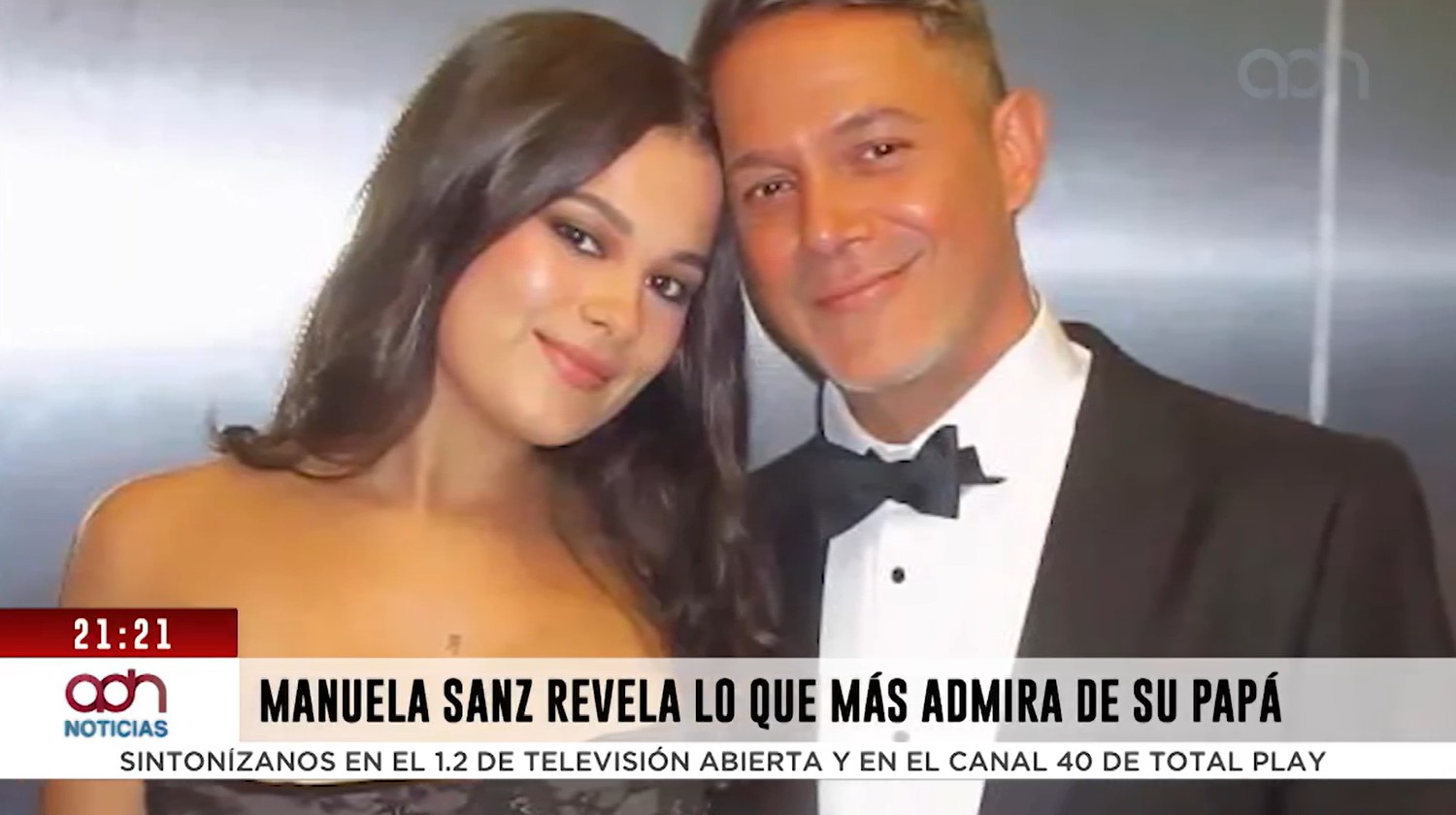 Manuela Sanz revela lo que más admira de su papá