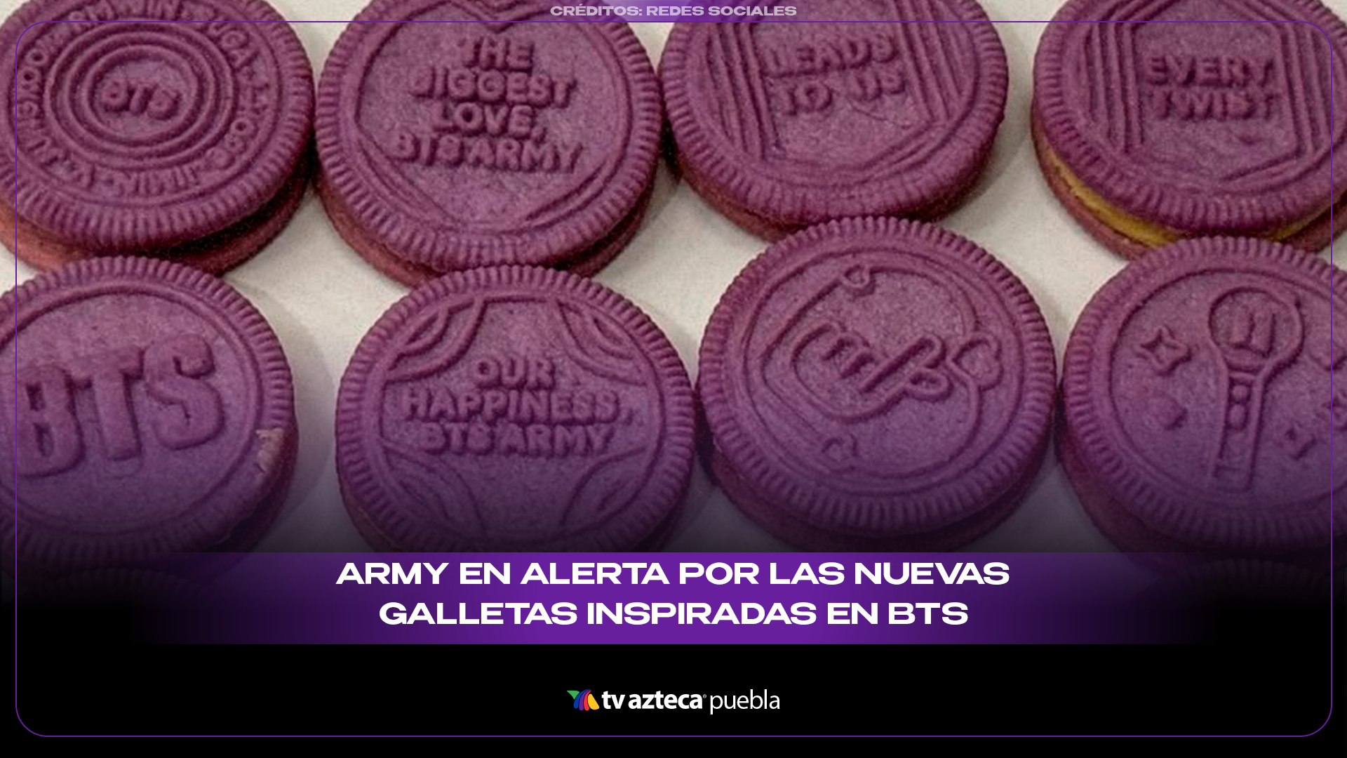 Galletas inspiradas en BTS desatan furor entre fans y se vuelven virales