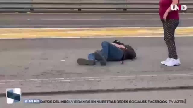 Percance vial deja un lesionado en la autopista México-Puebl