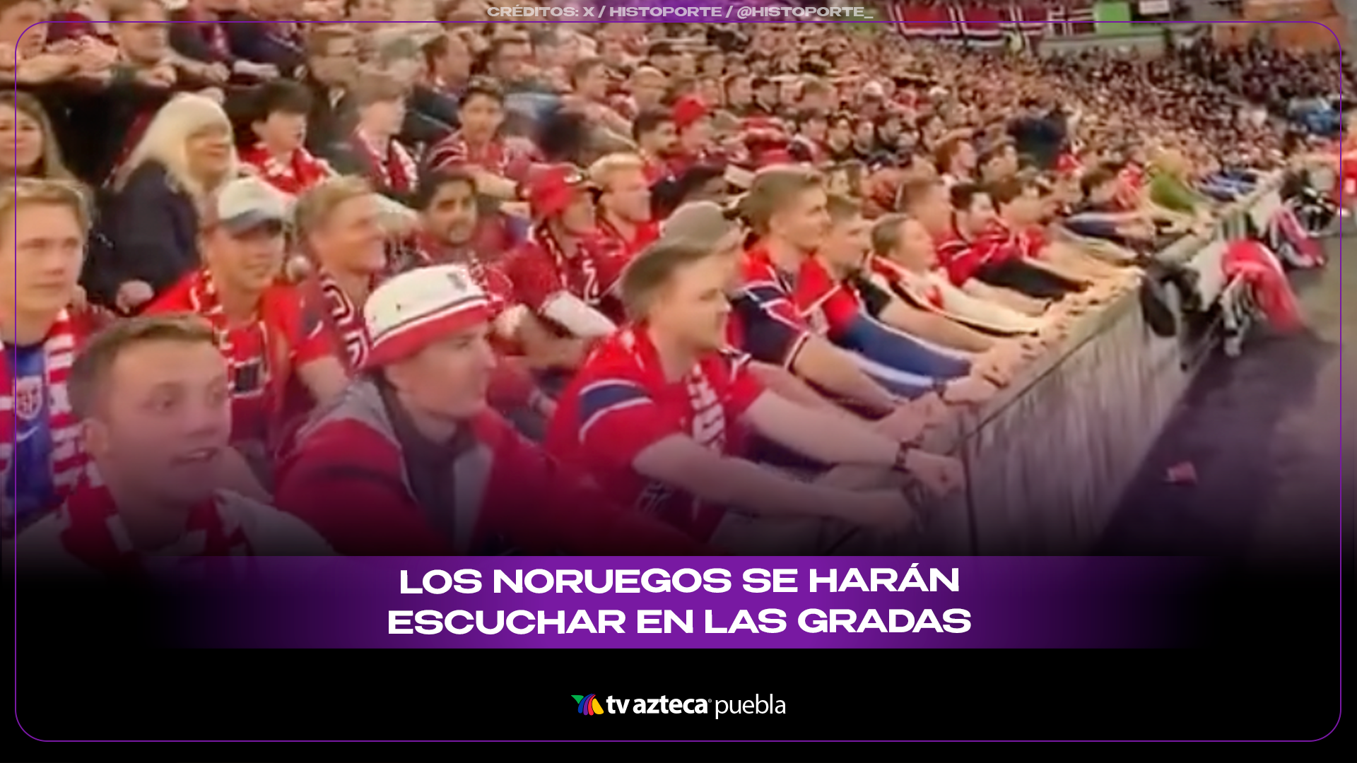 Hinchas noruegos se vuelven virales rumbo al Mundial 2026