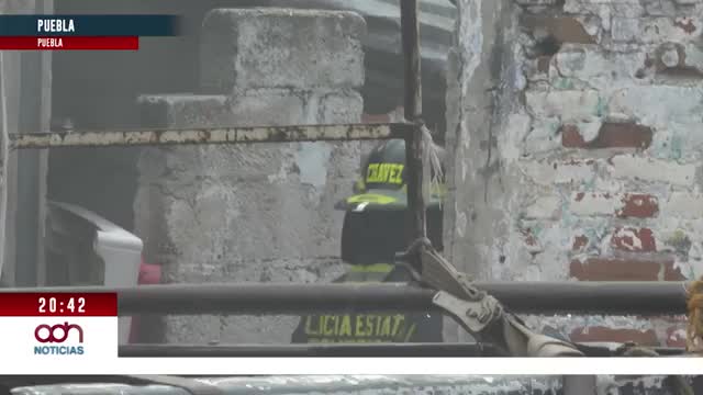 Ladrones incendian casa en Puebla; así ocurrió