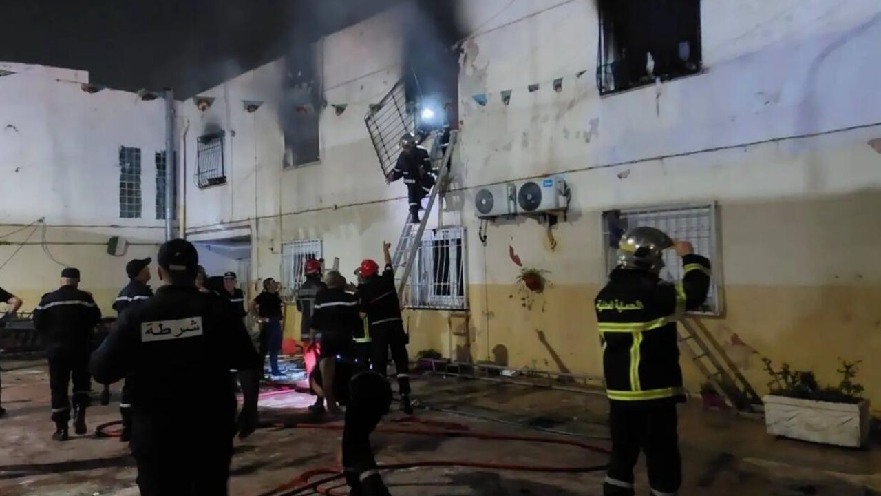Tragedia en Argelia: incendio en orfanato deja al menos 11 muertos, entre ellos varios niños