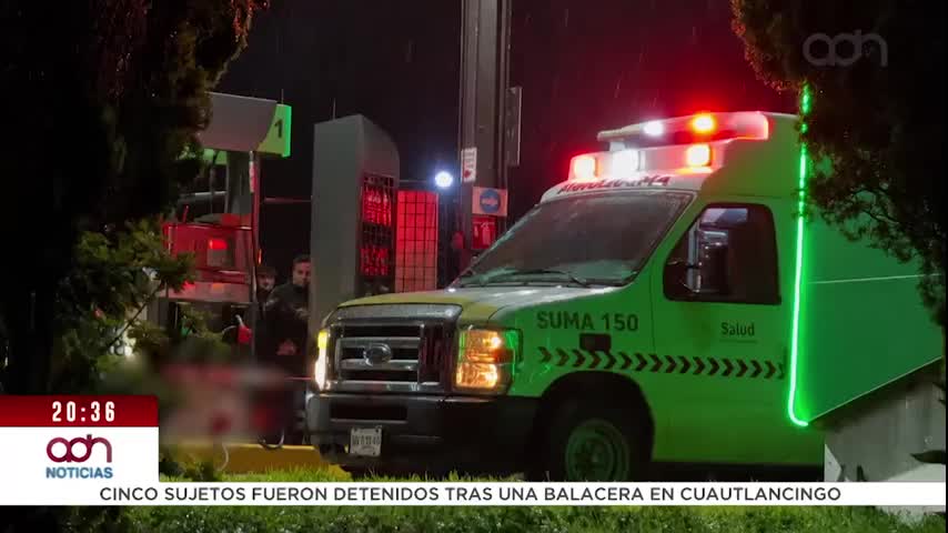 Empleado de gasolinera es herido durante asalto en carretera
