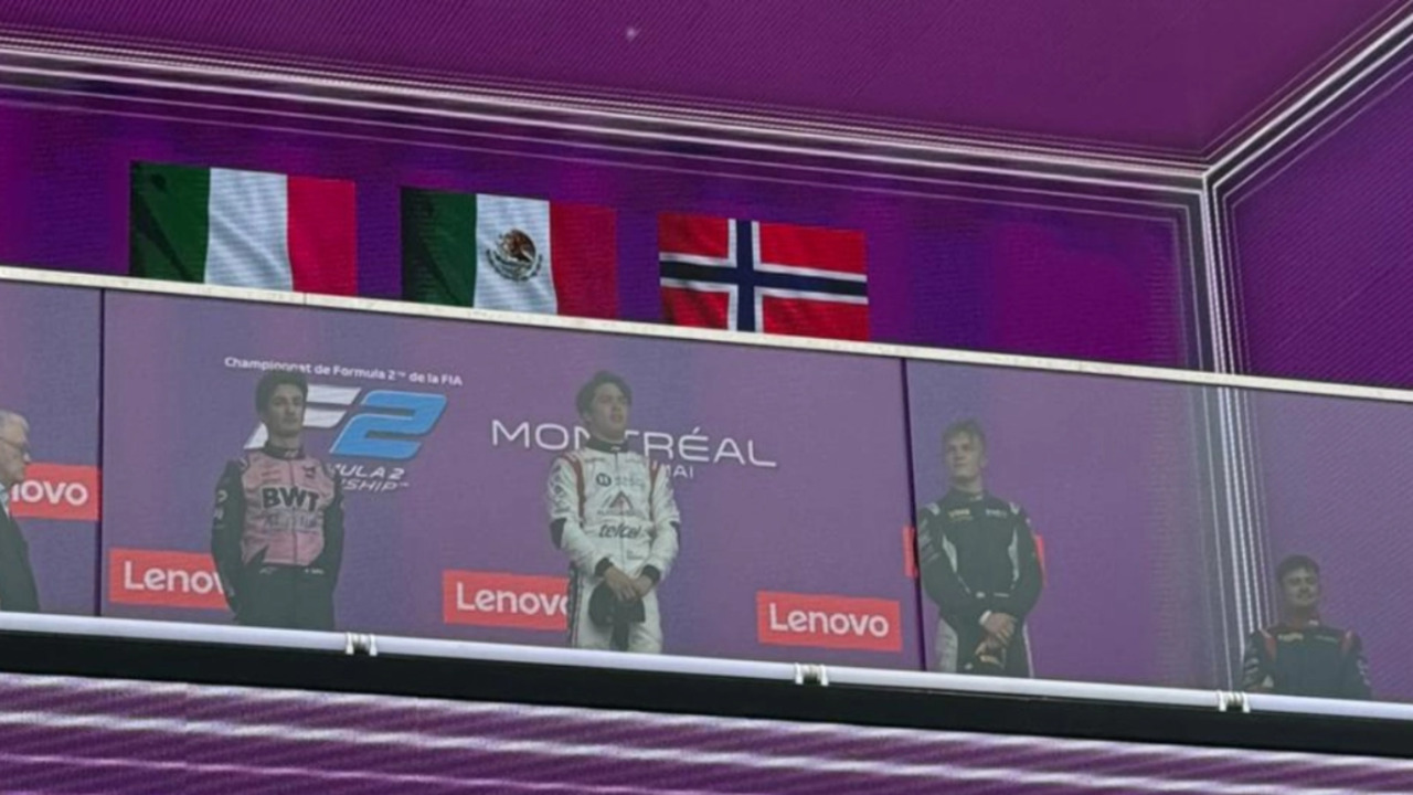 ¿El nuevo Checo Pérez? El mexicano Noel León gana la Sprint de F2 en Canadá