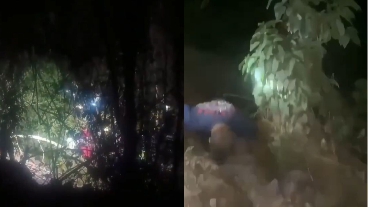 VIDEO FUERTE: Autobús con peregrinos a bordo sufre fatal accidente en Hidalgo; dos personas murieron