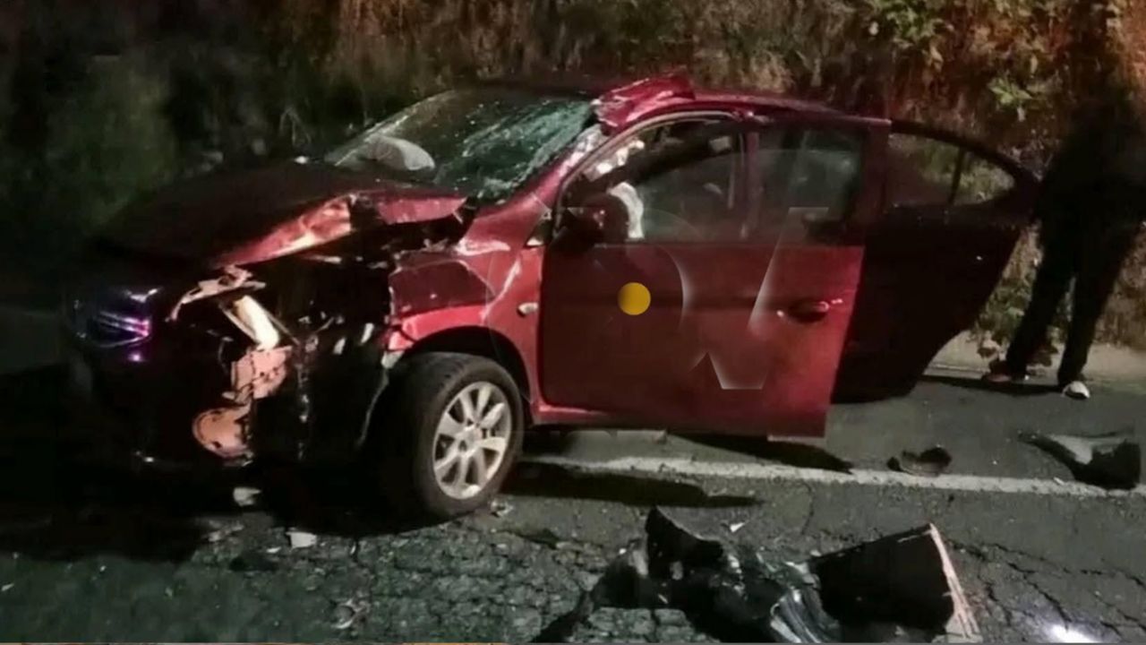 Accidente contra tráiler dejó dos heridos en la carretera Puebla-Tehuacán hoy: Están graves