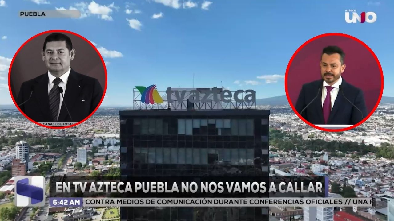 Continúa el acoso, García Parra dedica conferencia para intentar descalificar a TV Azteca Puebla; mejor que esos esfuerzos los utilicen para combatir la delincuencia