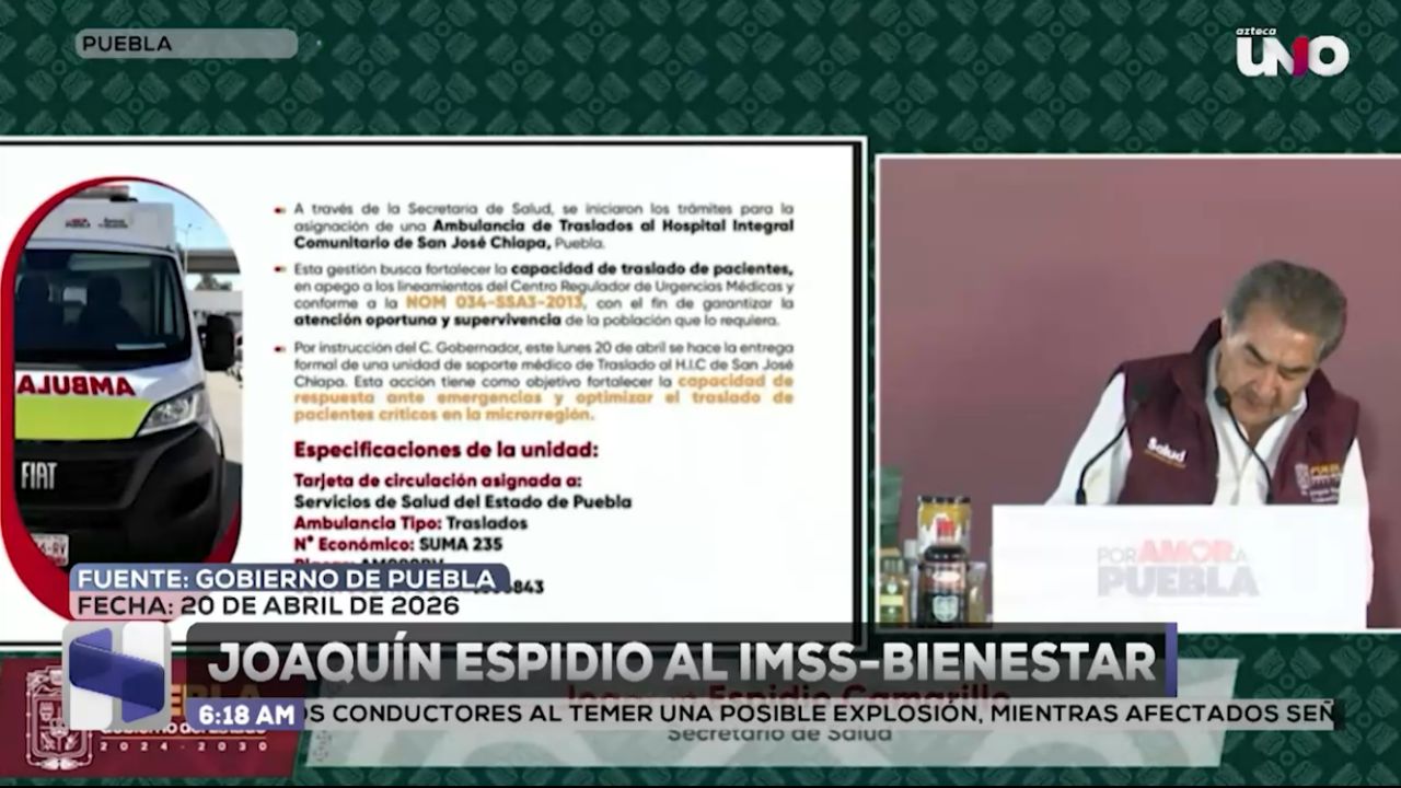 Tras escándalo por corrupción en tratamientos de hemodiálisis, Joaquín Espidio asume coordinación del IMSS-Bienestar en Puebla