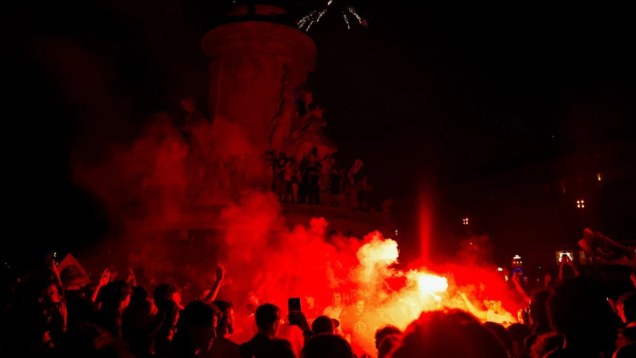 VIDEO: Así fueron los disturbios por el bicampeonato del PSG en París, Francia