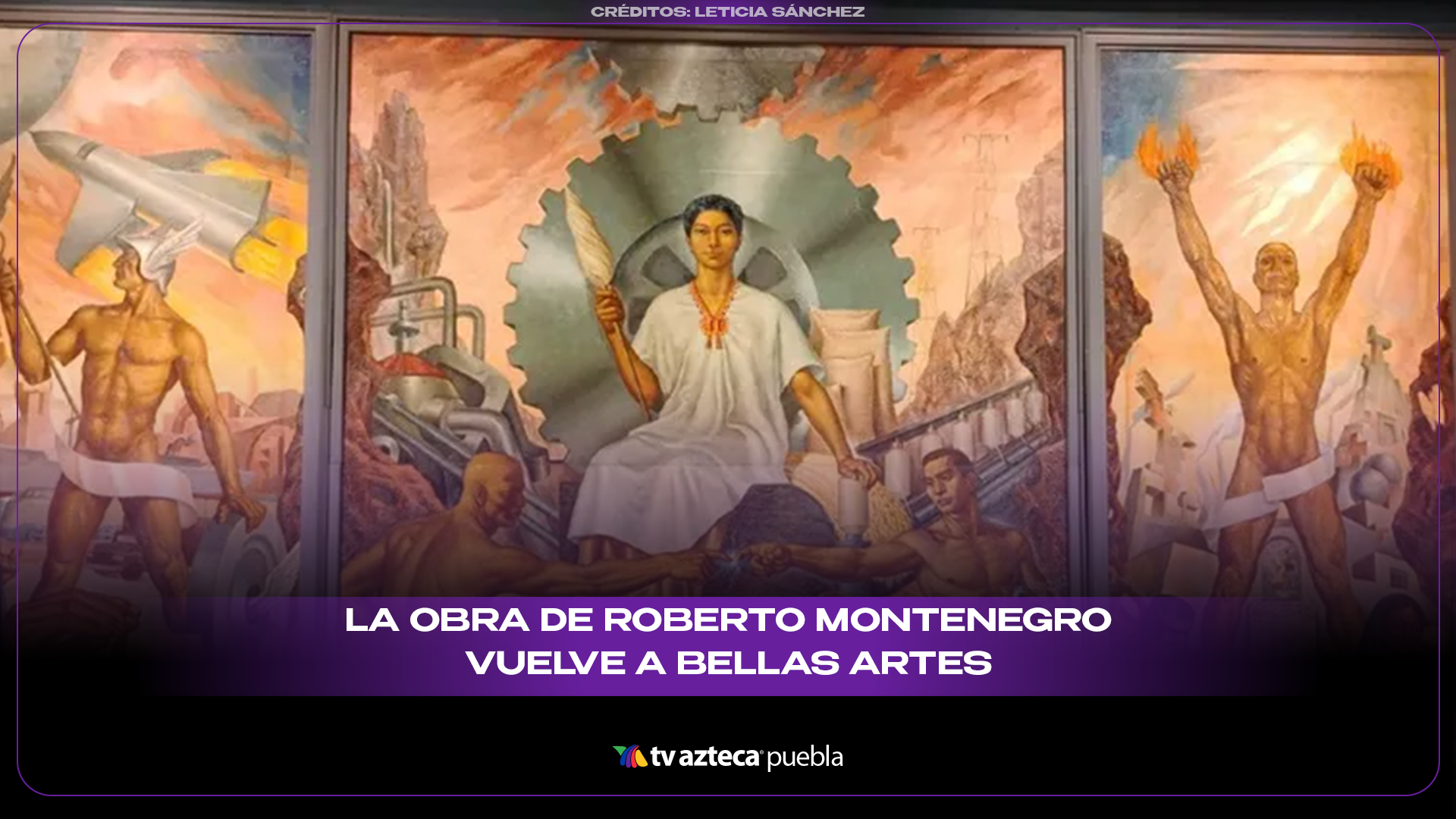 Exposición de Roberto Montenegro llega al Palacio de Bellas Artes