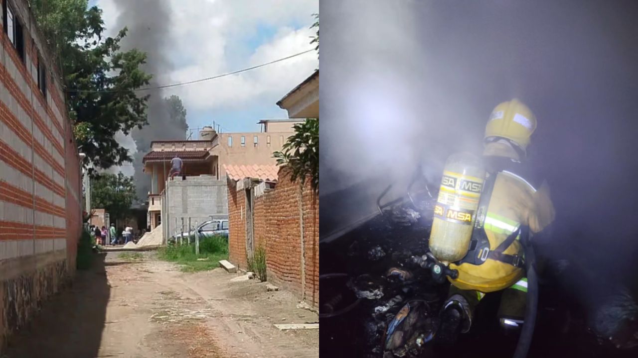 Incendio de casa causó alarma entre vecinos de Cor