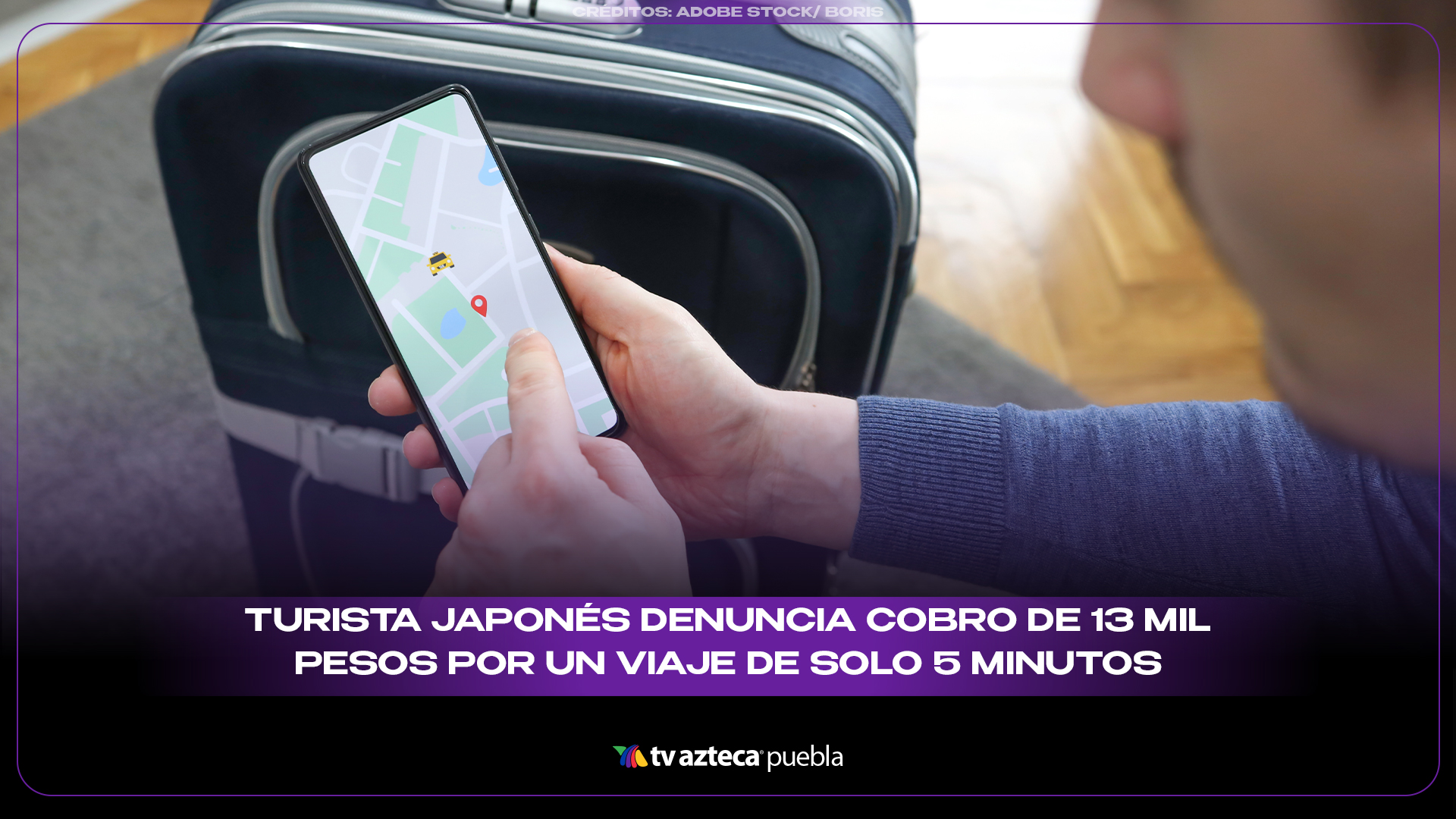 Turista japonés denuncia cobro de 13 mil pesos por