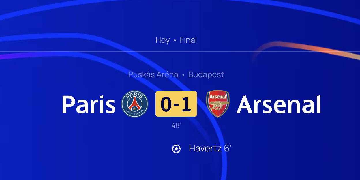 PSG vs Arsenal: así se juega la Final de la Champions League 2026 en ...