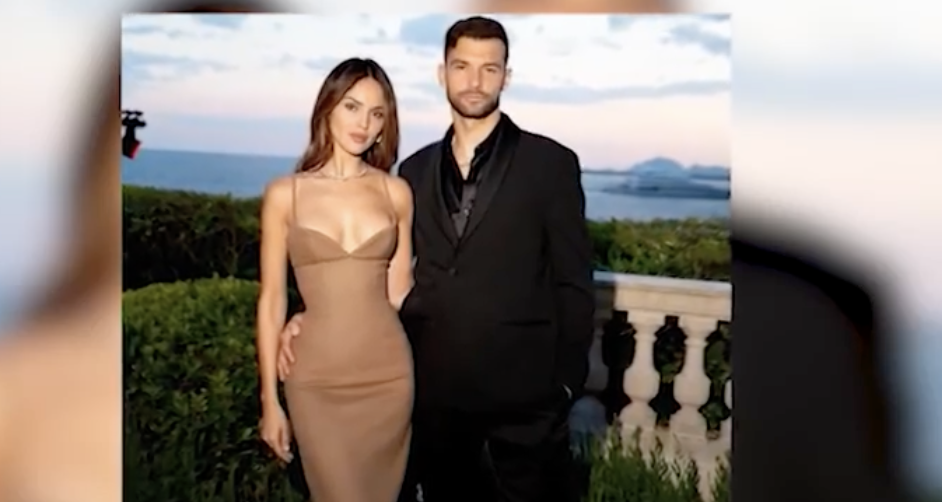 Eiza González y Grigor Dimitrov celebran su primer aniversario con romántico intercambio de regalos